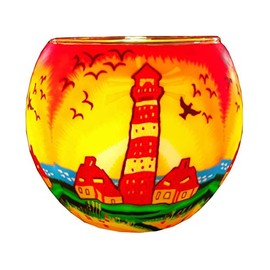 Plaristo 11cm Glowing Glass 21007, Lighthouse