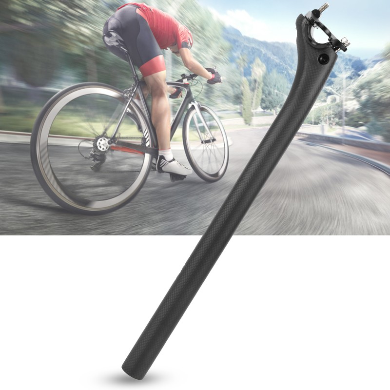 27.2x400MM Carbon Fiber Mountain Bicycle Road Bike Seatpost Seat Tube