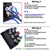 TWTADE Momentary Polarity Reverse Rocker Toggle Switch Control Motor Up