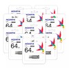 PSA COMPUTO Y PAPELERIA Kit Pack 5 Piezas Memoria Flash