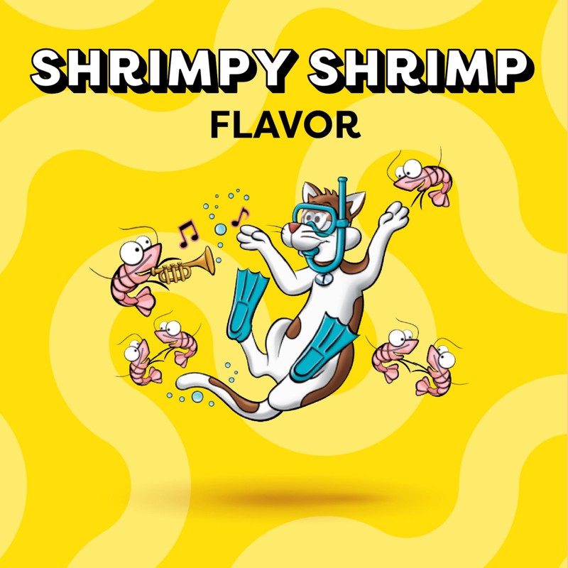 Temptations Classic Crunchy and Soft Cat Treats, Shrimpy Shrimp Flavor,