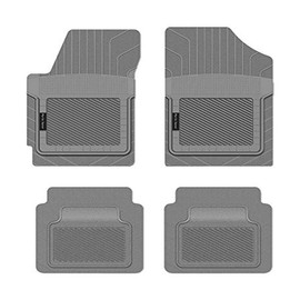 PantsSaver Custom Fits Car Floor Mats for Toyota Rav4 2001,Front & 2nd Seat Heavy Duty Floor Mats (4PC), All Weather Protection for Vehicle,Grey
