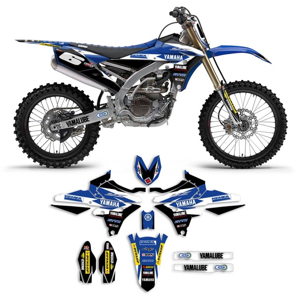 2014-2017 YAMAHA YZF 250 YZF 450 Team Kemea Motocross Dirt