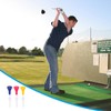 PATIKIL Golf Tee, 5 Pack Adjustable Height Plastic Golf Tees