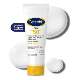 Cetaphil Protector Solar Gel FPS 50 Piel Mixta a Grasa 50 ml
