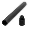 Luddite Radite Mechanical Pencil Lead Carrying Case, Aluminum, Black