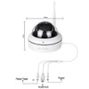 ICAMI HD Security Camera WiFi Dome IP Camera Wireless Home