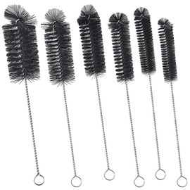 6 Pcs Straw Cleaner Brush Set, 12 Inch Long Pipe Tube Bottle Brushes