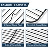 TeamFar Small Cooling Rack (Set of 2), 8.75’’ x 6.25’’