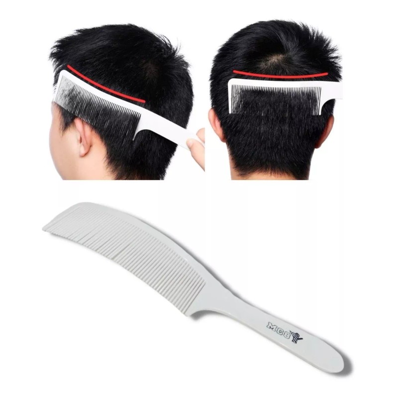 MC8 Kit Cepillo Pulidor Metálico + Peine Curveado Corte