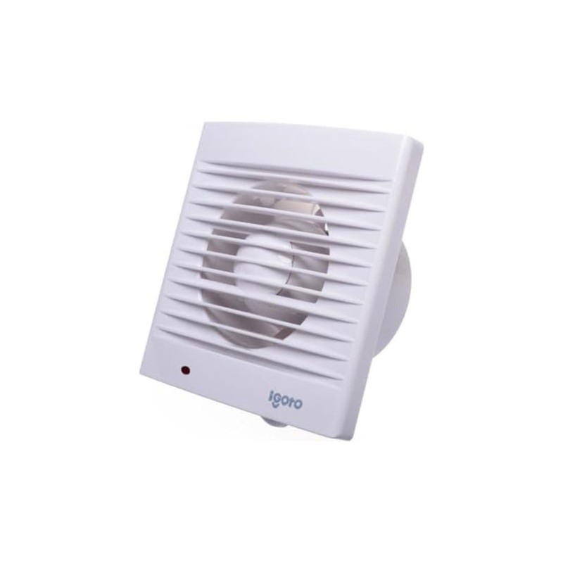Igoto EX4-16W Extractor de aire empotrable 16W, Color blanco, 15X15