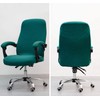Melaluxe Office Chair Cover with Armrest Covers， Universal Stretch Desk