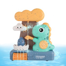 Dinosaur Bath Toy - Bath Suction Cup Rotating Bath Toy, Water Toy Children Swimming Toy