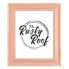 The Rusty Roof-Distressed Classic Baby Pink-Solid Wood Picture Frame-11.75x16.5 (A3)