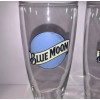 Blue Moon Tall 8.25" Pilsner Glass Bar Pub Brewery Denver
