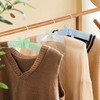 Tosnail 12 Pack Satin Padded Hangers Foam Padded Hangers Dress