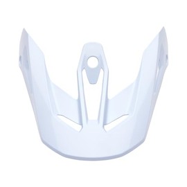 Fox Racing V3 RS Motocross Dirt Bike Helmet Visor, White, X-Large/XX-Large