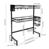 DDBESSIC Over Sink Dish Drying Rack 2 Tier Over The
