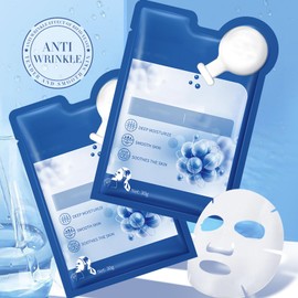 Rostblant Gesichtsmaske - 4Stück feuchtigkeitsspendende Anti-Aging-Maske,Anti-Falten-Maske Hydratisierend & feuchtigkeitsspendend