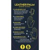 Treadstone ClipGlove Leather Palm Gloves - Mens - Large (TGGL046)
