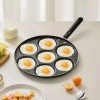 Innovaciones Sartén Antiadherente Para Cocinar Huevos Con 7 Espacios