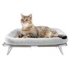 Sunhoo Elevated Cat Bed Foldable Raised Hammock for Small Dog