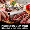 HIWARE 48-Piece Silverware Set with Steak Knives for 8, 18/8
