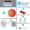 Franklin Sports Starter Volleyball Badminton Combo Set