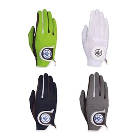 SIMPLE SYMBOL Men's RainGrip Golf Glove Four Pack(One White+One Navy Blue+One Green+One Grey) Four Color Combinations,Each Color one,Hot Wet Weather Comfort, Left Hand Right Hand(XL,Right)