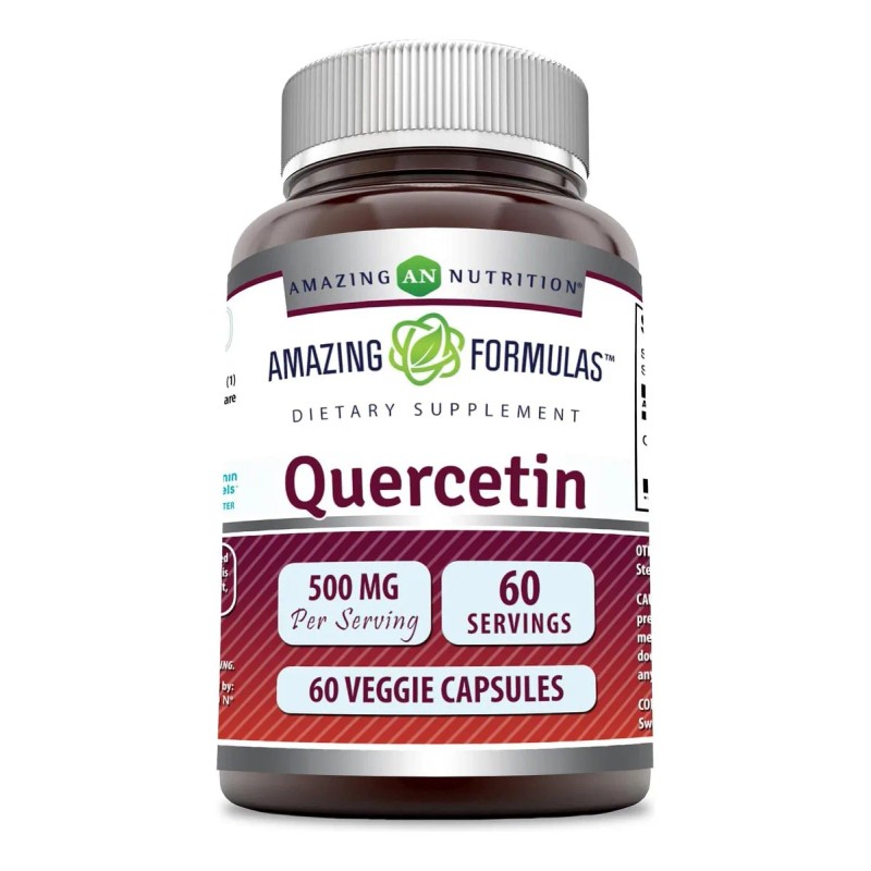 Quercetina + Bromelina Premium 800 Mg 60 Capsulas Eg Q12