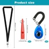 huoanpo 2 PCS Professional Dog Whistle 210.5 1-in-1 Dog Training