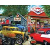 Springbok's Hot Rod Cafe 2000 Piece Puzzle for Adults Features