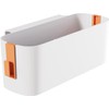 STOUCLA Bed Organiser for Hanging, Hanging Baskets with 2 Removable