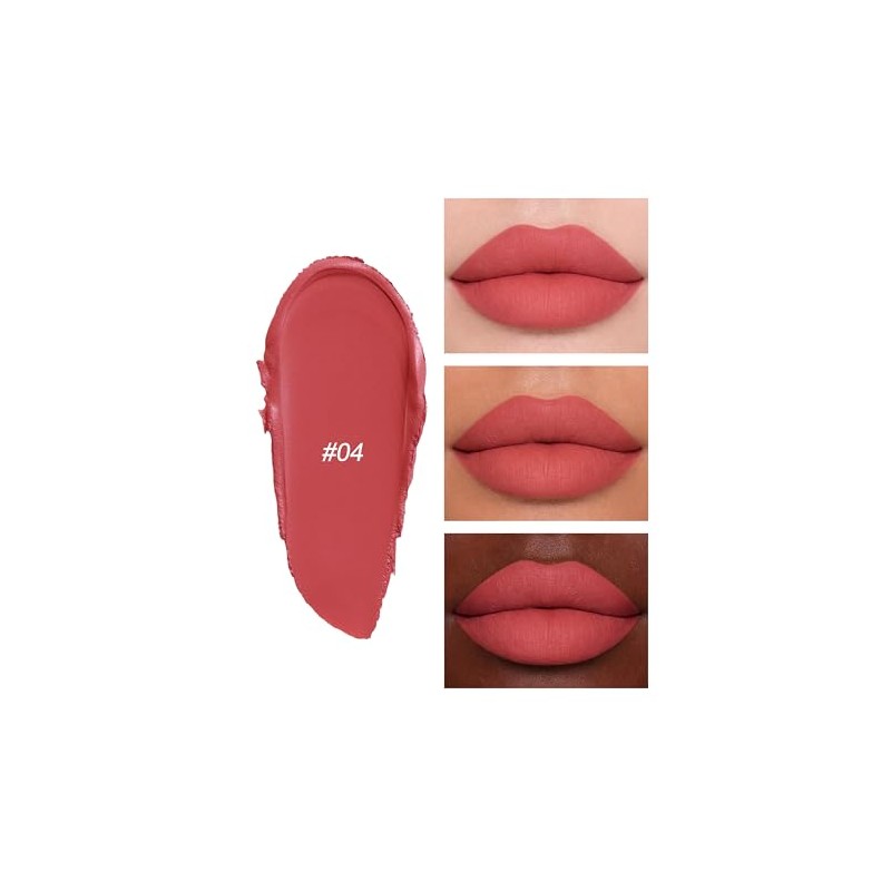 Erinde Lápiz de Labios Mate para Mujer, Lápiz Labial de