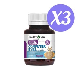 HealthyCare 헬시케어 어린이 블루라이트 눈 영양 츄어블 60정X3개 Healthy Care Children's Blue Light Eye Nutritional Chewables 60 Tablets x 3 Packs