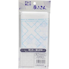 Yokota Daruma Sashiko Cloth Dream Cloth White Layered Square Stitch 843K-32