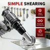 Metal Nibbler Drill Attachment, Heavy Duty Sheet Metal Cutter with