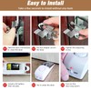 Douevo Door Stop Alarm and Adjustable Portable Door Lock Provide