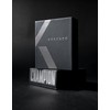 KRKC&CO Black Earrings Stud for Men, 925 Sterling Silver Hypoallergenic