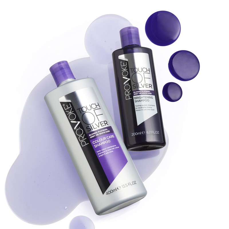 PROVOKE Touch Of Silver Colour Care Shampoo 400 ml ,