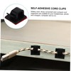 Operitacx 20Stücke Kabelclips Teilig Selbstklebend Transparentes für Effektives Kabelmanagement für