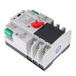 Switch Uninterruptible 3P Automatic Switching Din Rail Mounted Dual Power Supply 400V 100A