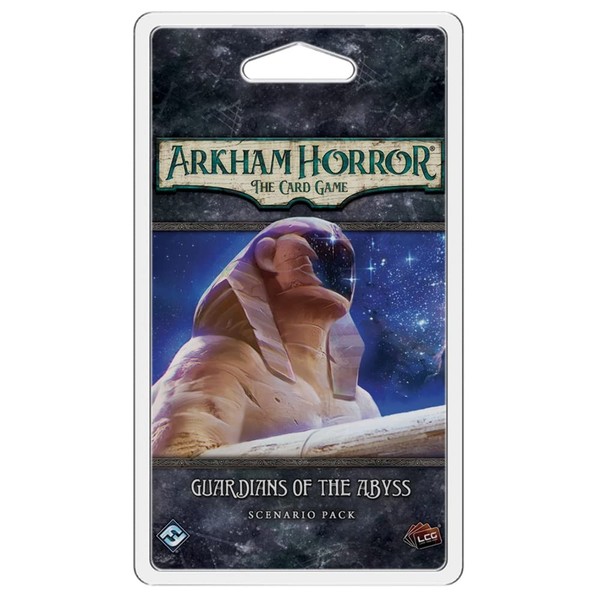 Arkham Horror The Card Game Guardians of the Abyss SCENARIO PACK | Horror Game | Mystery Game | Cooperative Card Game | Ages 14+ | 1-2 Players | Avg. Playtime 1-2 Hours | Made by Fantasy Flight Games
