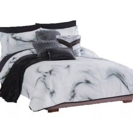 Concord Edredón Blanco Alexander King Size + Fundas Concord