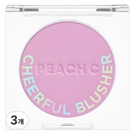 Peach C Cheerful Blusher 4g, 05 mulberry, 3 pcs / 피치씨 치어풀 블러셔 4g, 05 오디풀, 3개