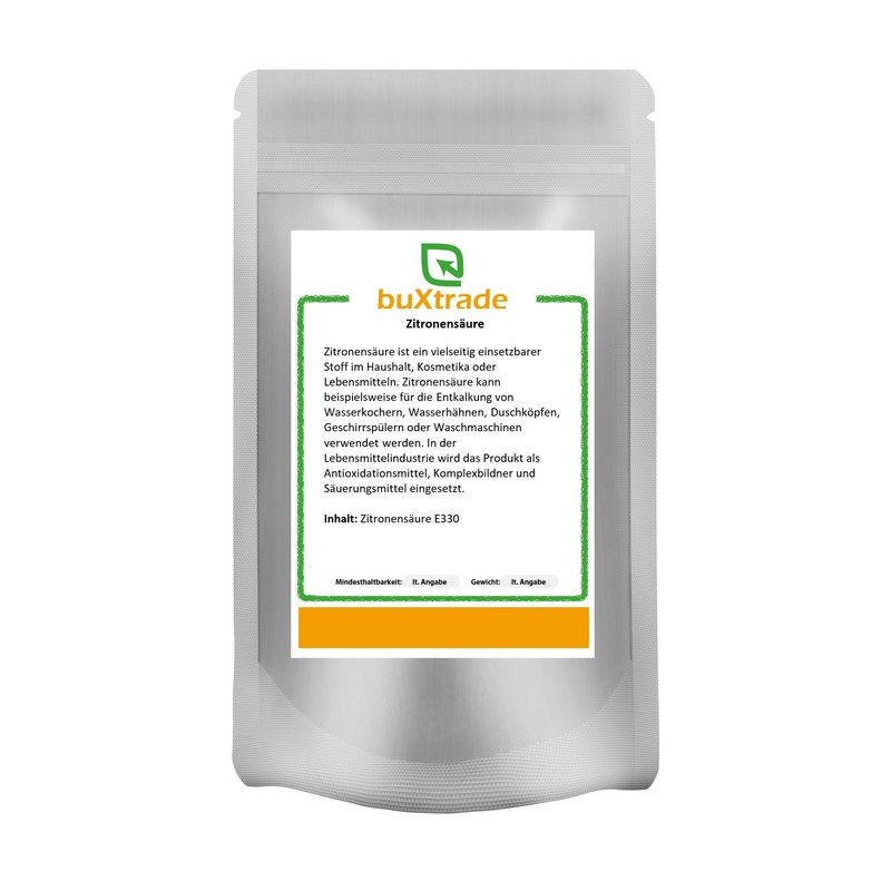 Buxtrade Citric Acid Food Grade E330, Descaler Citric Acid Various