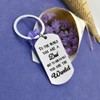 Father's Gift Keyring Keychain To the World You Are a