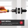 Kwikset Breton Interior Privacy Door Handle with Lock, Door Lever