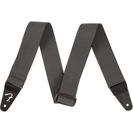 Fender WeighLess Tweed Guitar Strap, 2in, Gray & Strap Blocks (2 Pair)