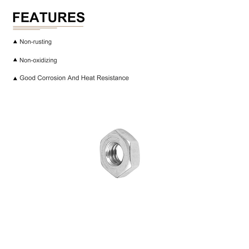 DTGN #8-32(UNC) Hex Nuts - 20 Pack - Home Garage